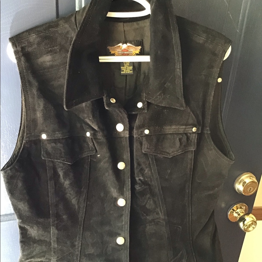 Harley Davidson women’s suede vest